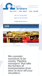 Mobile Screenshot of ocean-brokers.com